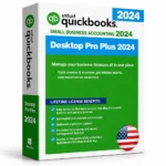 QuickBooks Desktop Pro Plus 2024 for Windows | 3 Users | US Version