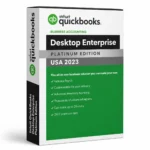 Quickbooks Desktop Enterprise Platinum 2023 for Windows Lifetime | 1 User | US Version