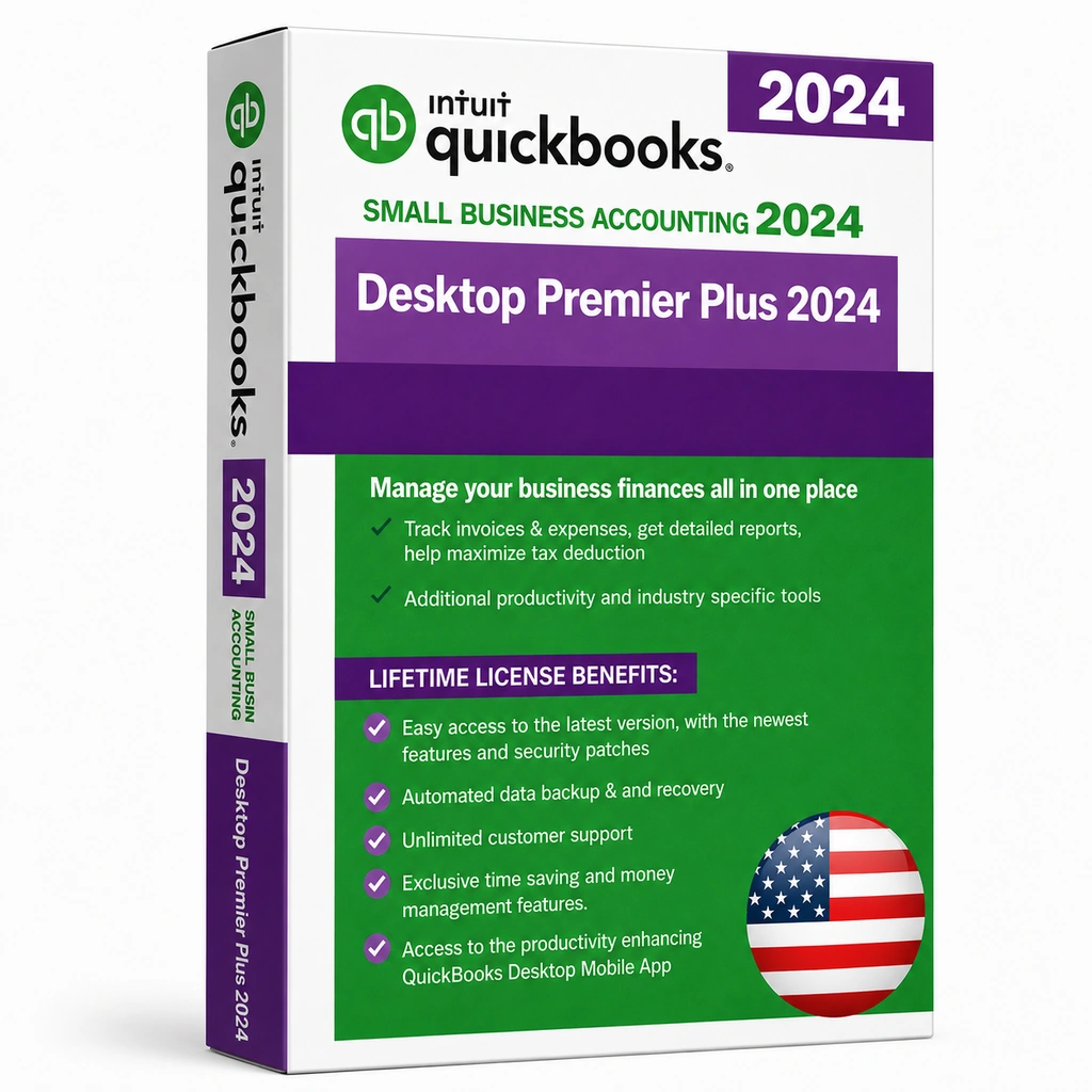 quickbooks_desktop_premier_plus_2024 Quickbooks Desktop Premier Plus 2024 for Windows Lifetime | 1 User | US Version - Image 1