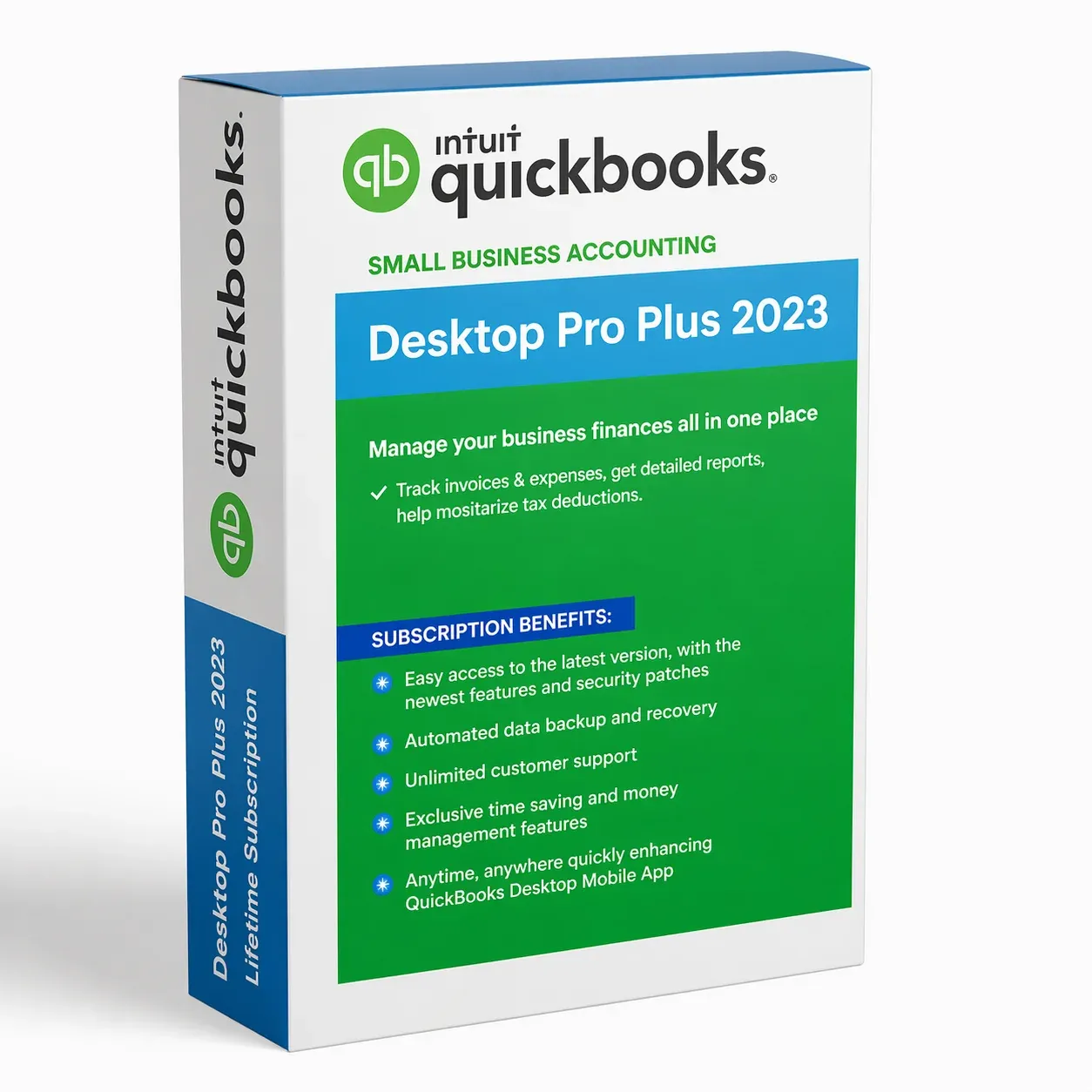 Quickbooks Desktop Mac Plus 2023 Lifetime | 1 User | US Version Desktop Mac Plus 2023 Lifetime | 1 User | US Version - Image 1