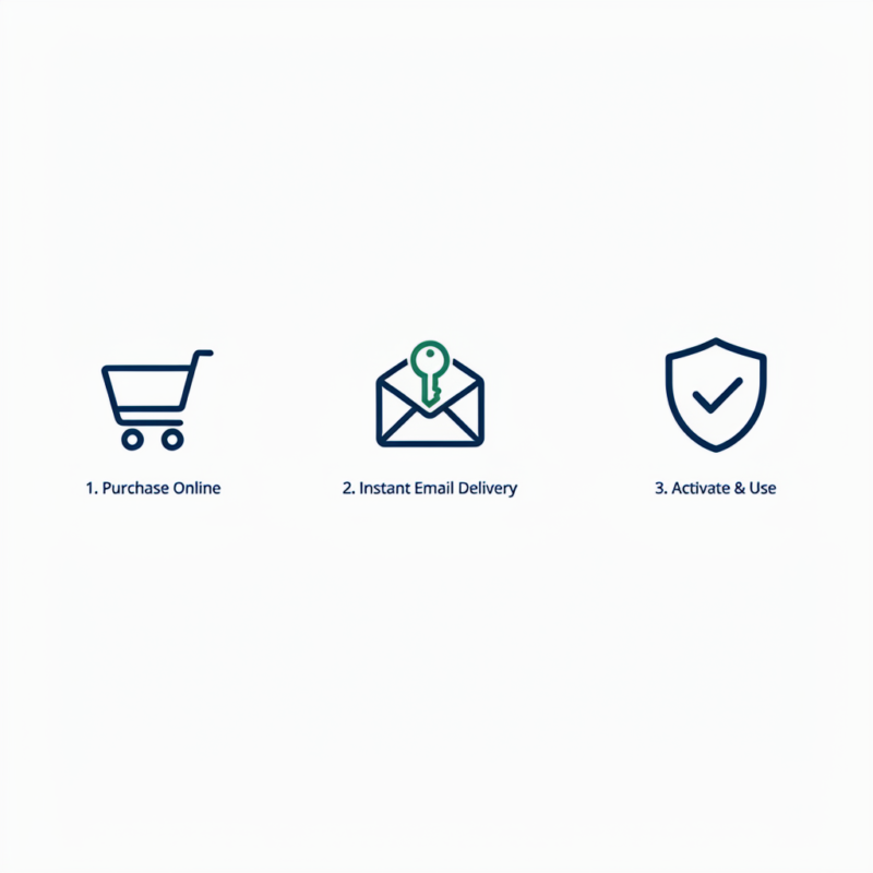 How to buy a QuickBooks license: purchase, instant email delivery, activate